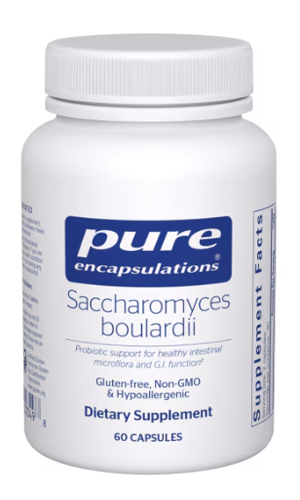 Saccharomyces Boulardii 60 vcaps (아이스 박스 가격 $5.20 포함) 