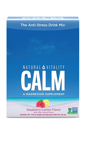 Calm Magnesium single packs (Raspberry-Lemon) 30 packs