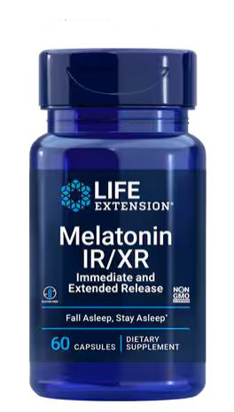 Life Extension Melatonin IR/XR 1.5 mg 60 caps