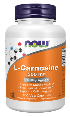 NOW L-Carnosine 500 mg 100 vcaps