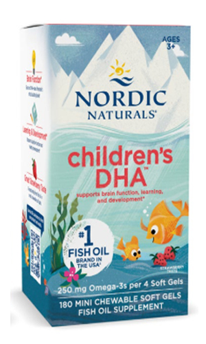 Omega Oil, Children's DHA  180 soft gels (오메가-3오일/3세 이상용)