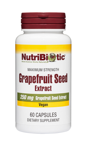 NutriBiotic, Grapefruit Seed Extract 250mg 60 vcaps