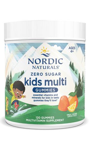 Nordic Zero Sugar Kids Multi 120 gummies