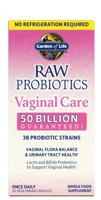 GL-Raw Probiotics Vaginal Care 50 Billion 30 vcaps