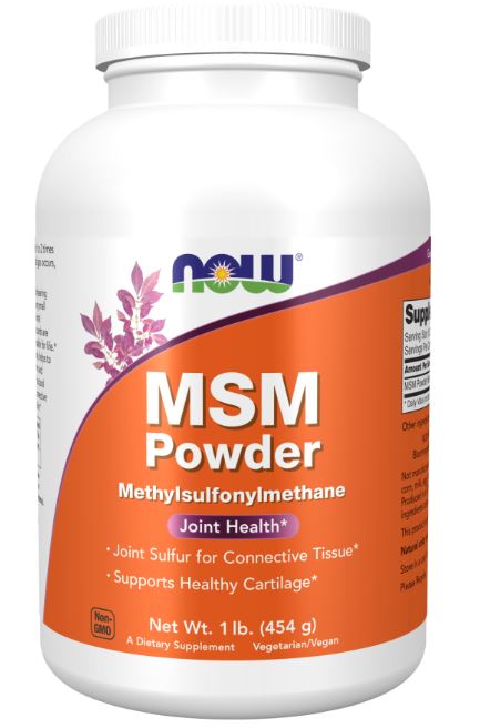 NOW MSM Powder 1 lb (454 g)