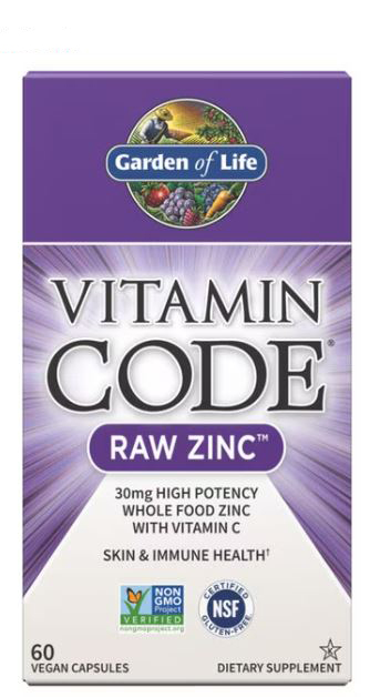 GL-Vitamin Code RAW Zinc 60 vcaps