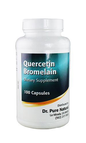 Quercetin Bromelain 100 Capsules