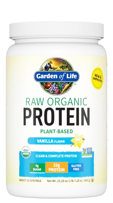 GL-Raw Organic Protein Vanilla 1 lb 7.28 oz (660 g)
