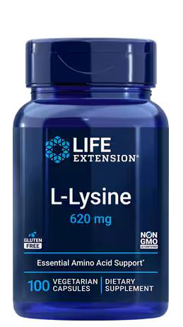 Life Extension L-Lysine 620 mg 100 vcaps