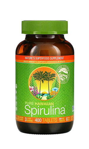 Spirulina (Nutrex Hawaii) 500mg 400 tablets