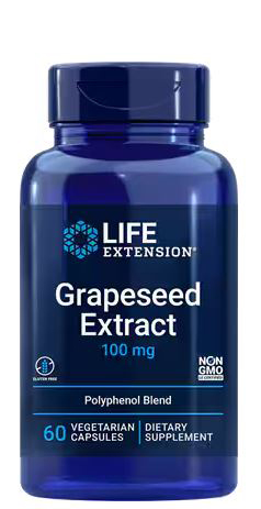 Life Extension Grape Seed Extract 100 mg 60 vcaps
