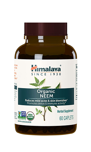 Organic Neem 60 caplets