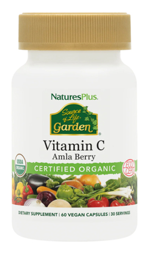 NaturesPlus Vitamin C 500 mg 60 vcaps