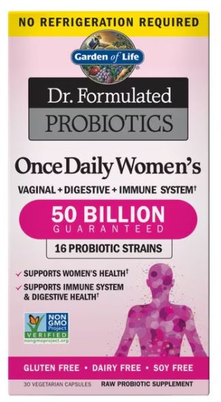 GL-Dr. Formulated Probiotics Once Daily Women's 50 Billion 30 vcaps