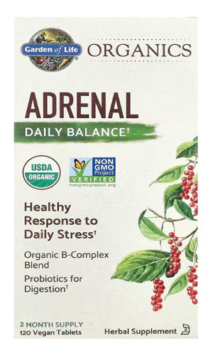 GL-Organics Adrenal Daily Balance 120 vtabs