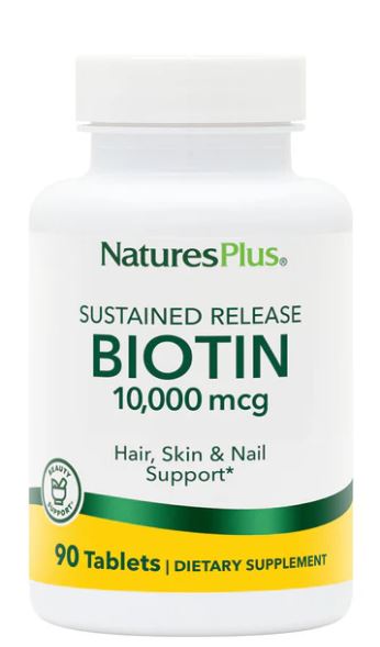 NaturesPlus Biotin 10,000 mcg 90 tablets