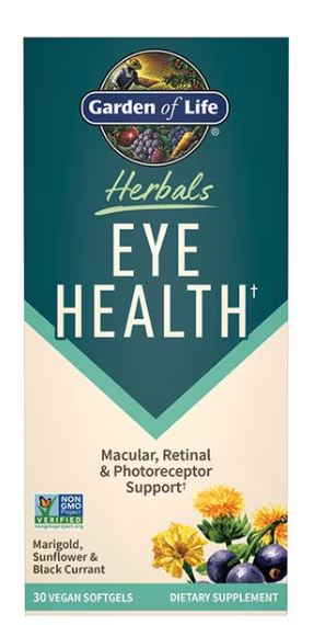 GL-Herbals Eye Health Berry 30 Vegan Softgels