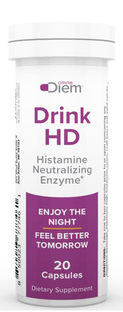 Drink HD Histamine Neutralizing Enzyme 20 vcaps