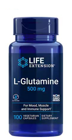 Life Extension L-Glutamine 500 mg 100 vcaps
