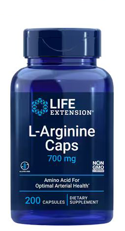Life Extension L-Arginine Caps 700 mg 200 vcaps
