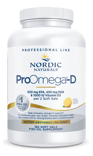 Omega Oil, ProOmega-D 180 softgels