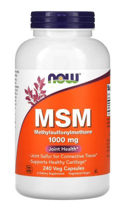 NOW MSM 1,000 mg 240 vcaps