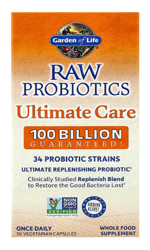 GL-Raw Probiotics Ultimate Care 100 Billion 30 vcaps