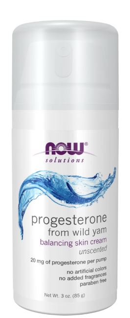 NOW Progesterone Balancing Skin Cream 20 mg 3 oz