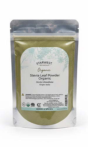 Stevia Leaf Powder Organic 4 oz