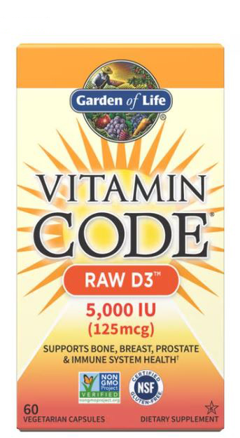 GL-Vitamin Code RAW D3 5,000 IU 60 vcaps