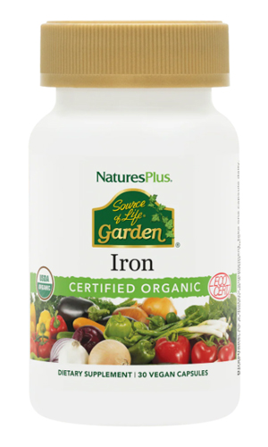 NaturesPlus Iron 18 mg 30 vcaps